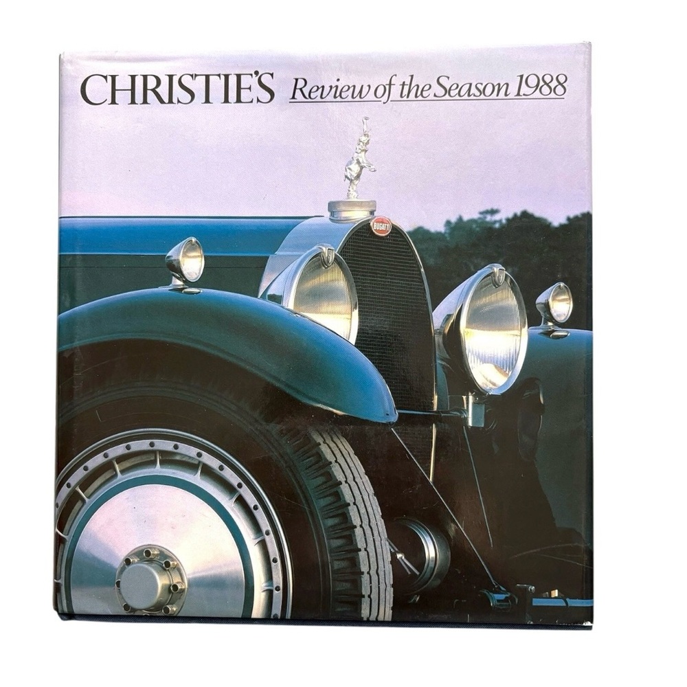 Christie's Review of the Season 1988 Auction House Vintage Hardcover Book